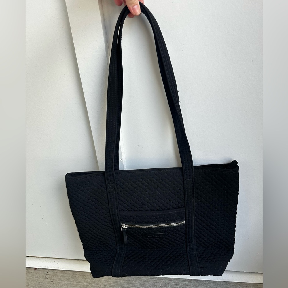 Vera Bradley Black Quilted Tote